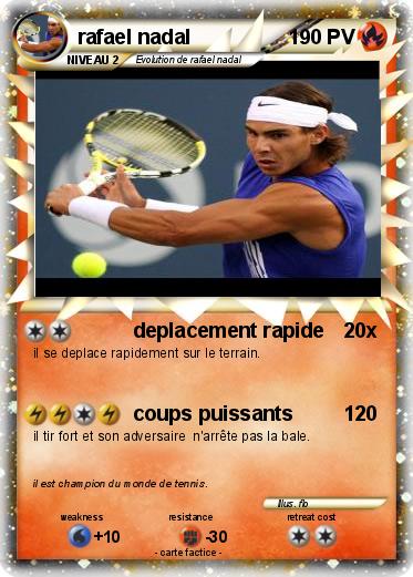 Pokemon rafael nadal
