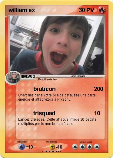 Pokemon william ex