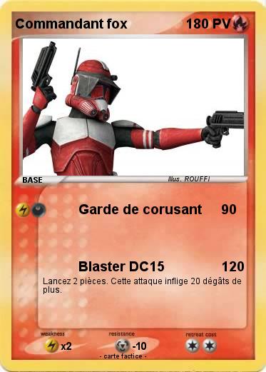 Pokemon Commandant fox