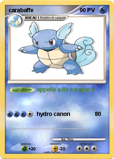 Pokemon carabaffe