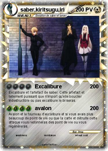 Pokemon saber,kiritsugu,iri