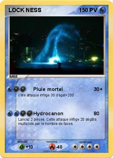 Pokemon LOCK NESS