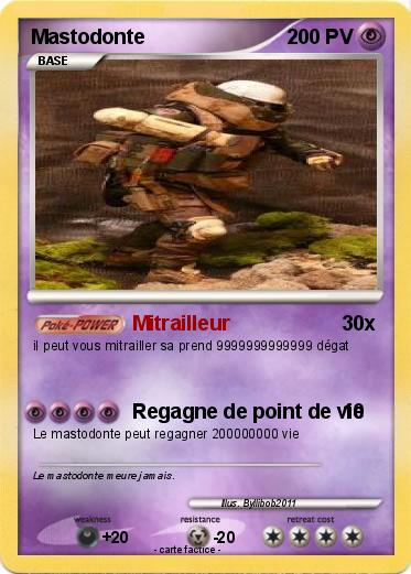 Pokemon Mastodonte