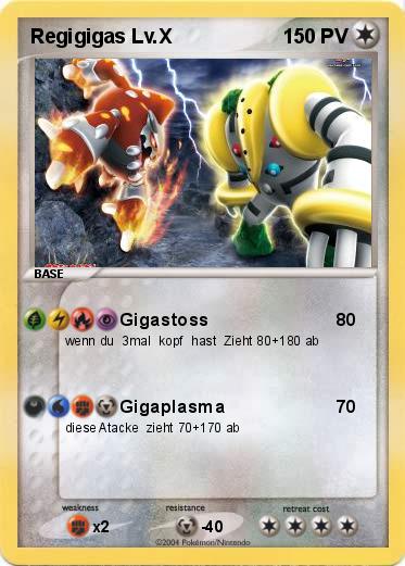 Pokemon Regigigas Lv.X