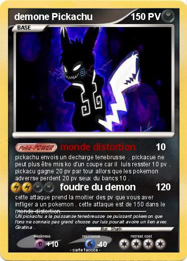 Pokemon demone Pickachu