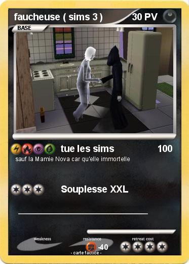 Pokemon faucheuse ( sims 3 )
