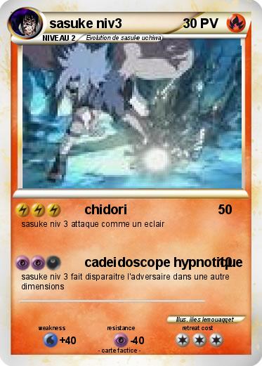 Pokemon sasuke niv3