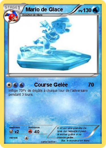 Pokemon Mario de Glace