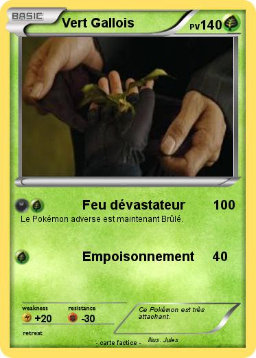 Pokemon Vert Gallois