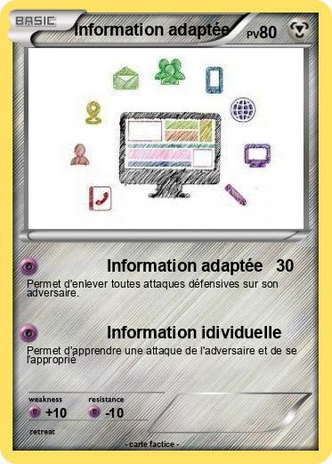 Pokemon Information adaptée