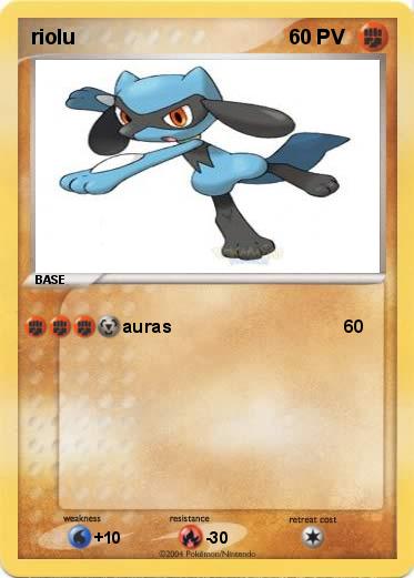 Pokemon riolu