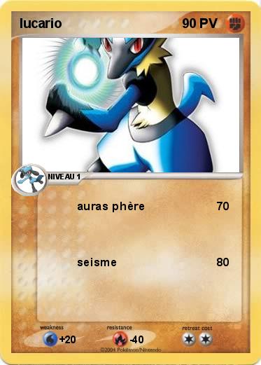 Pokemon lucario