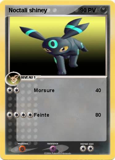 Pokemon Noctali shiney