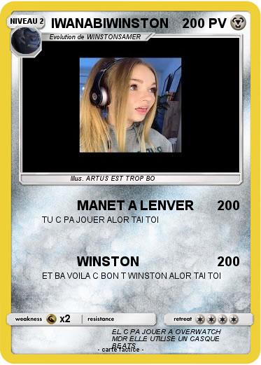 Pokemon IWANABIWINSTON