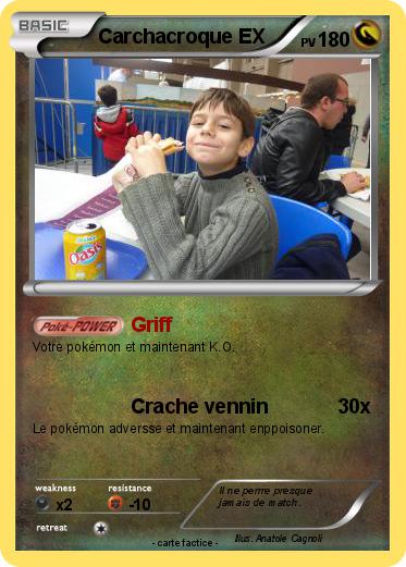 Pokemon Carchacroque EX