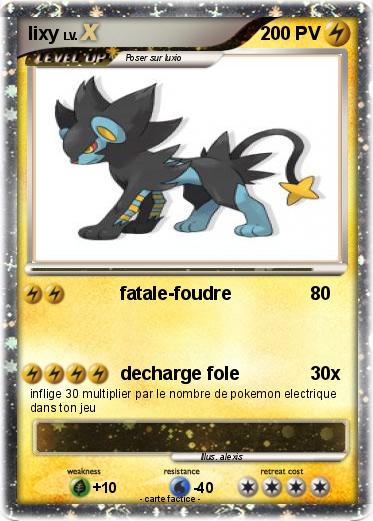Pokemon lixy