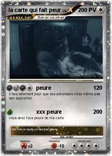 Pokemon la carte qui fait peur