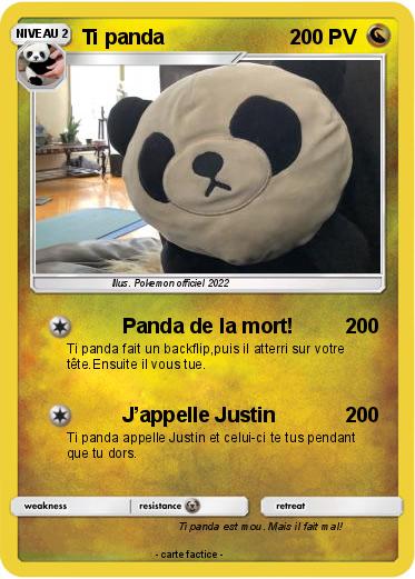 Pokemon Ti panda