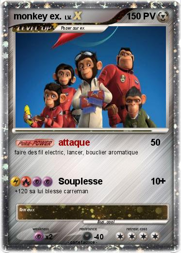 Pokemon monkey ex.