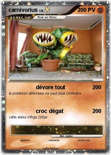 Pokemon carnivorius