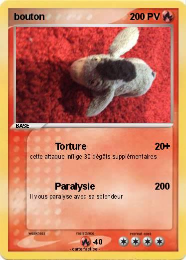 Pokemon bouton