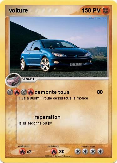 Pokemon voiture