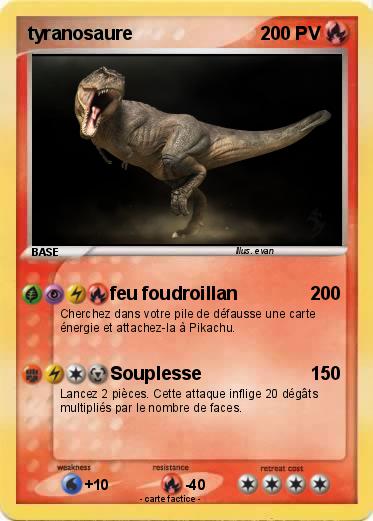 Pokemon tyranosaure