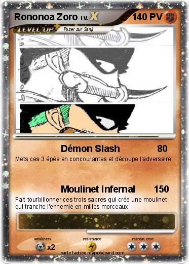 Pokemon Rononoa Zoro