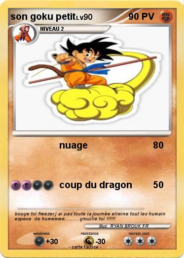 Pokemon son goku petit