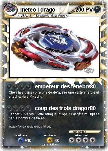 Pokemon meteo l drago
