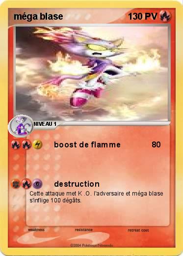 Pokemon méga blase