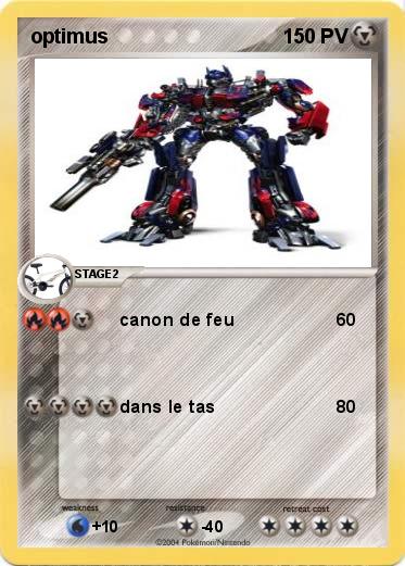 Pokemon optimus