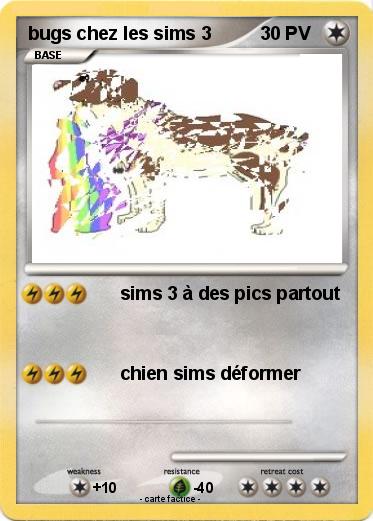Pokemon bugs chez les sims 3
