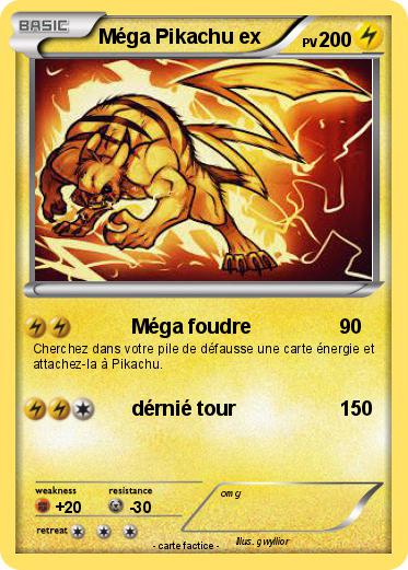 Pokemon Méga Pikachu ex
