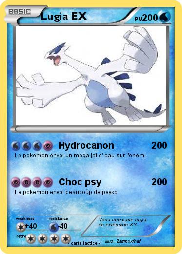 Pokemon Lugia EX
