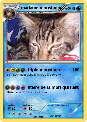 Pokemon madame moustache