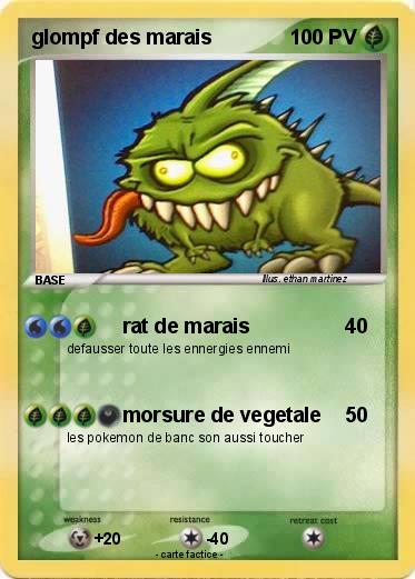 Pokemon glompf des marais