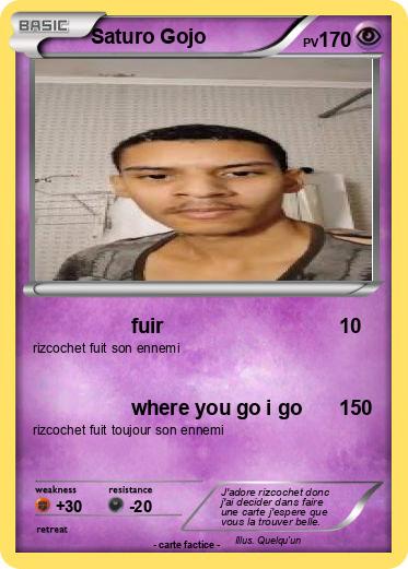 Pokemon Saturo Gojo