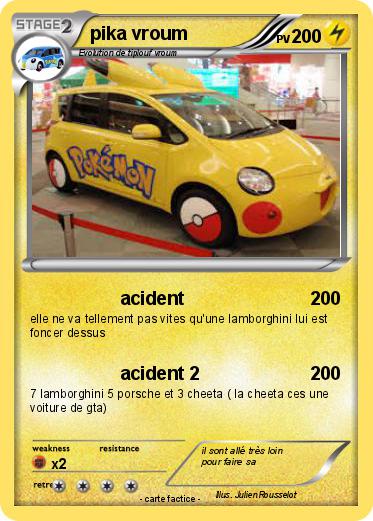 Pokemon pika vroum
