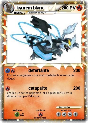 Pokemon kyurem blanc