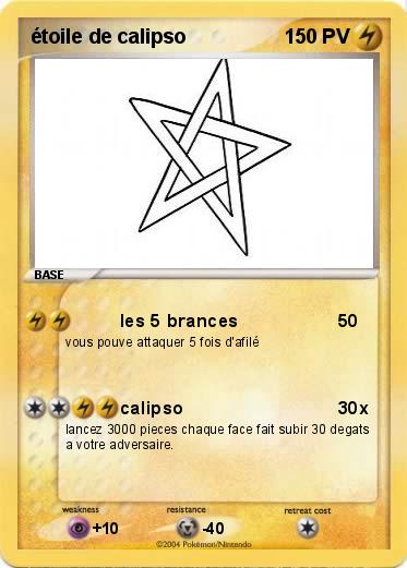 Pokemon étoile de calipso