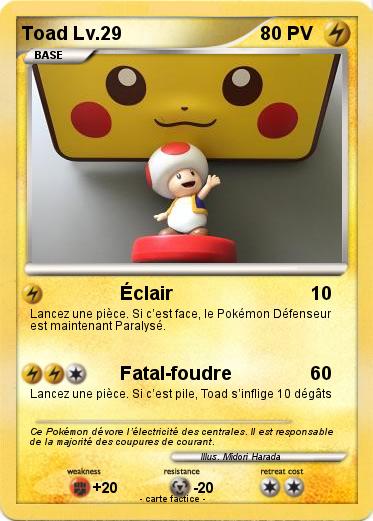 Pokemon Toad Lv.29
