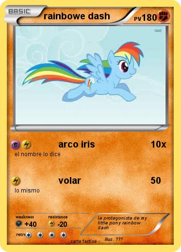 Pokemon rainbowe dash