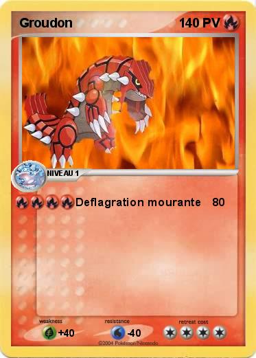 Pokemon Groudon