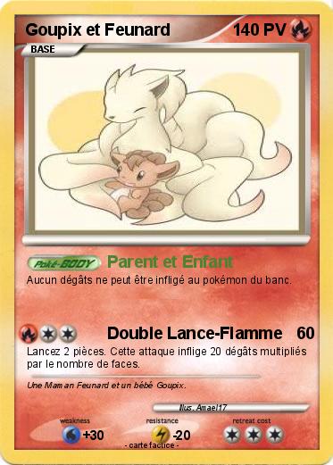 Pokemon Goupix et Feunard