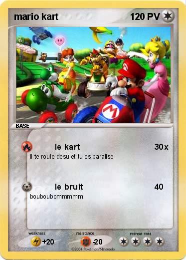 Pokemon mario kart