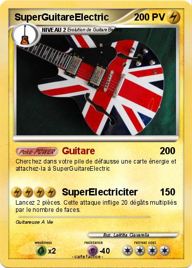 Pokemon SuperGuitareElectric