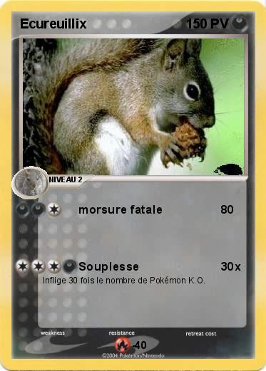 Pokemon Ecureuillix
