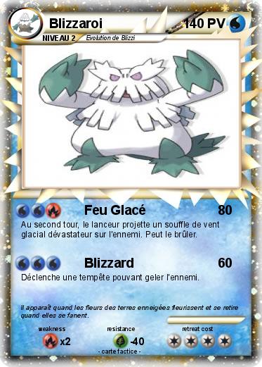 Pokemon Blizzaroi