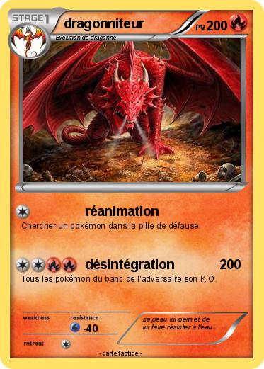 Pokemon dragonniteur